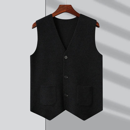 Cardigan homme sans manche