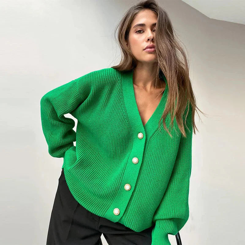 Cardigan tricot femme-Old Money