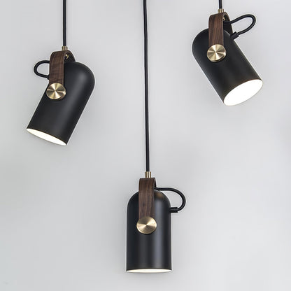 Suspension Industrielle Karronade - Lampe Design Marine en Métal et Fer pour Salon et Bureau