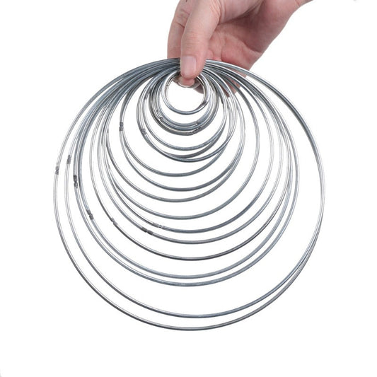Cercle Acier pour Attrape rêves DIY 12cm