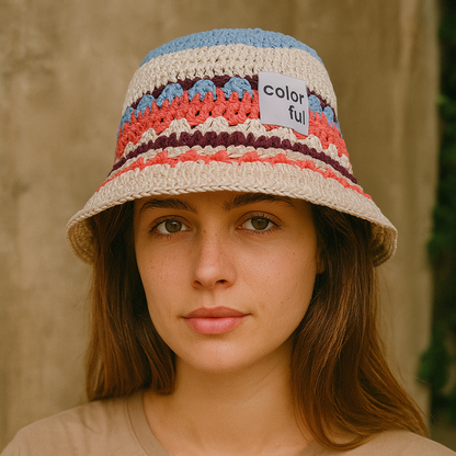 Bob Coloré Crochet – Style Bohème Et Esprit Estival