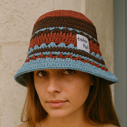 Bob Coloré Crochet – Style Bohème Et Esprit Estival