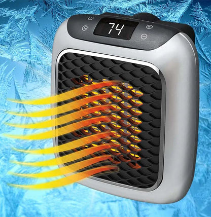 Chauffage Portable Électrique – Chauffe Rapide, Silencieux, Sécurisé et Économe en Énergie