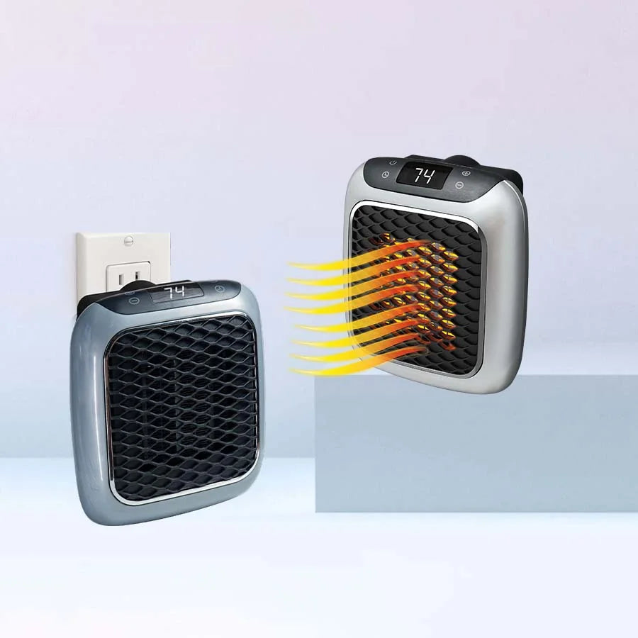 Chauffage Portable Électrique – Chauffe Rapide, Silencieux, Sécurisé et Économe en Énergie