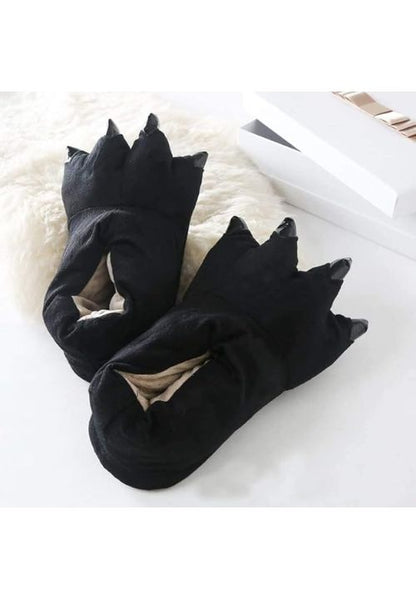 Chaussons Animaux Pattes Noires