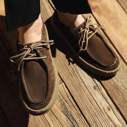Chaussure bateau daim