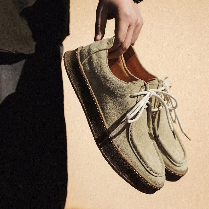 Chaussure bateau daim