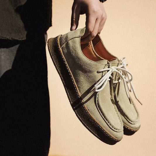 Chaussure bateau daim