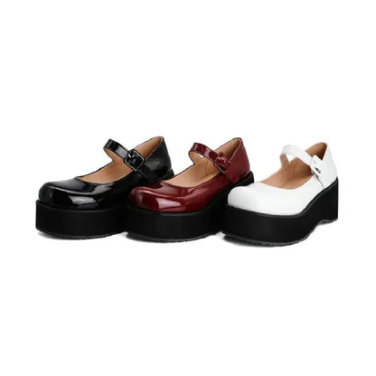 Chaussure mary jane plateforme