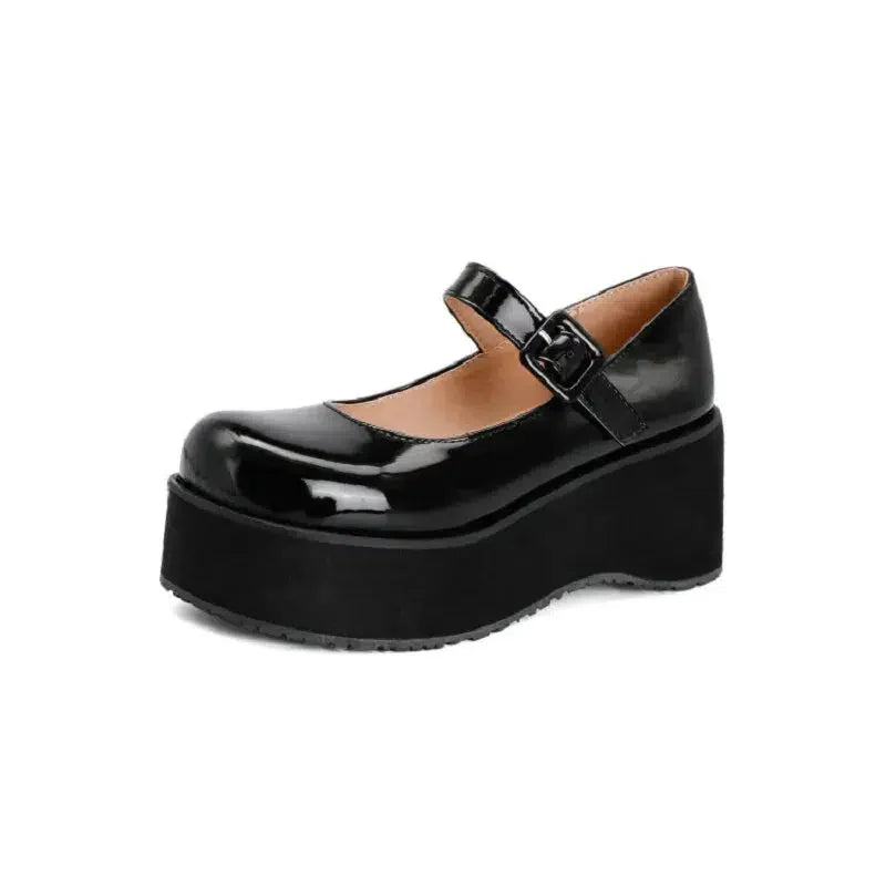 Chaussure mary jane plateforme