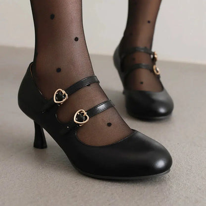 Chaussures mary jane vintage