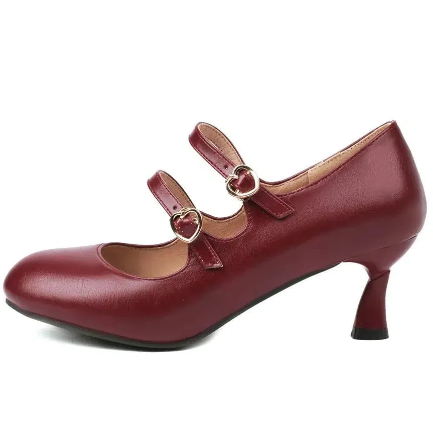 Chaussures mary jane vintage