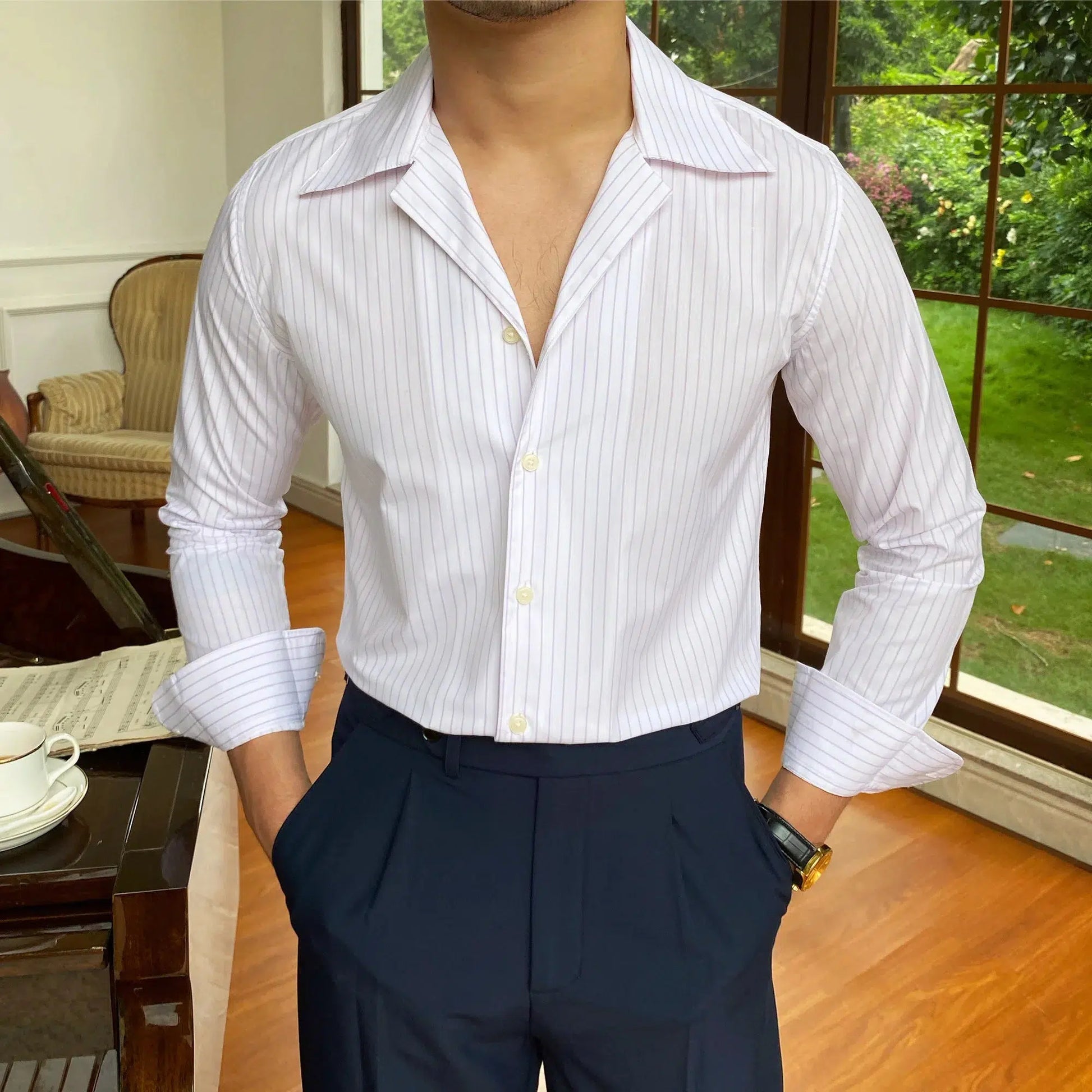 Chemise italienne homme-Old Money