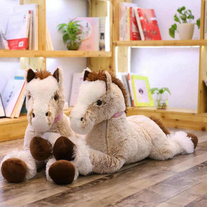 Cheval Peluche Géant Tonnerre