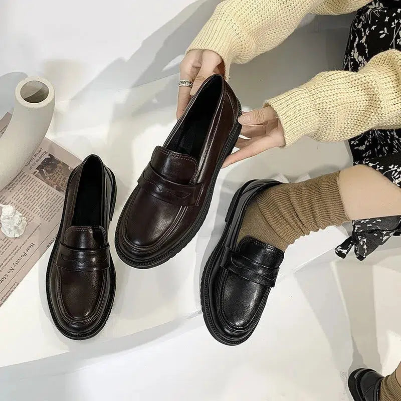 Chunky loafers
