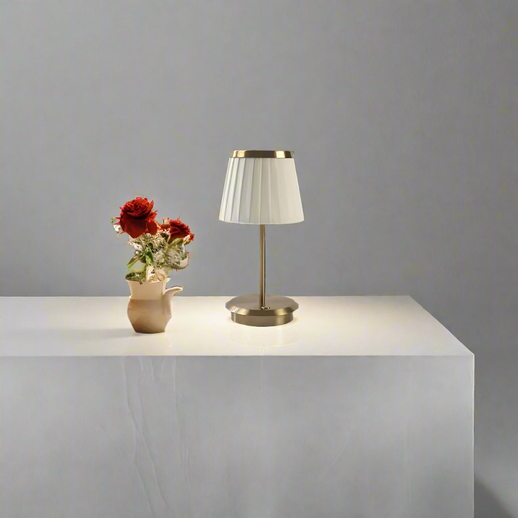 Lampe de Table Élégance Classique – Lumière LED avec Contrôle Tactile et Design Raffiné