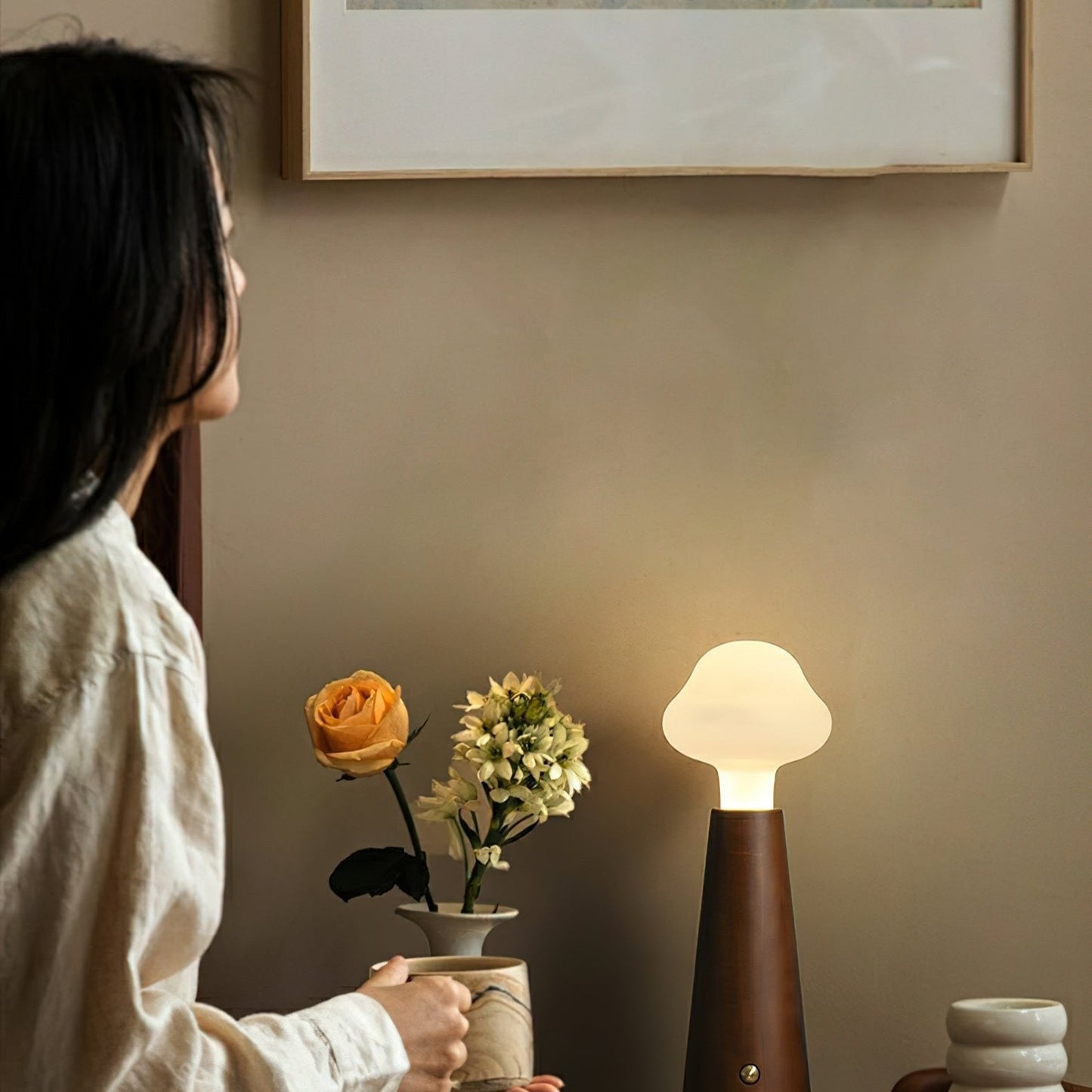 Lampe de Table Design Nuage - Éclairage Doux et Apaisant pour Votre Intérieur
