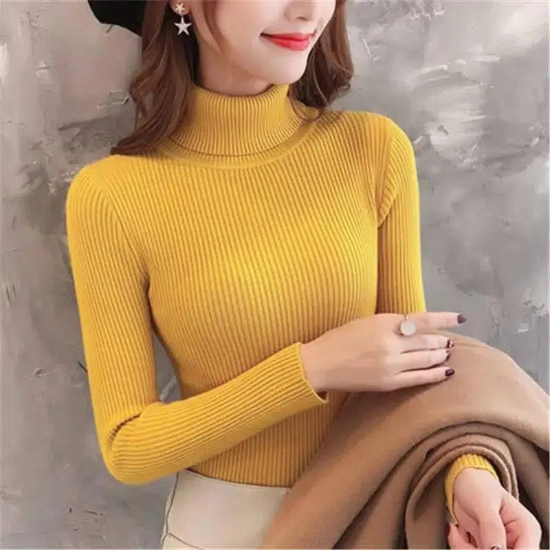 Col roulé creme
