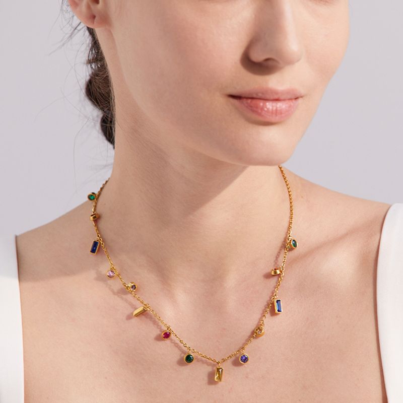 Collier Acier Inoxydable Solaria