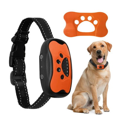 Collier Anti aboiement Orange 