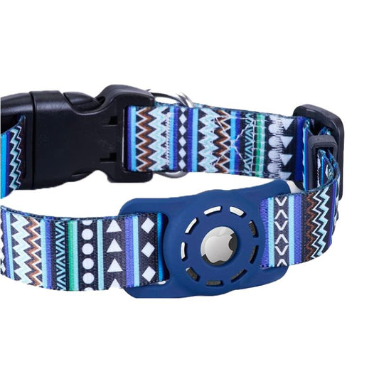 Collier Airtag Bleu