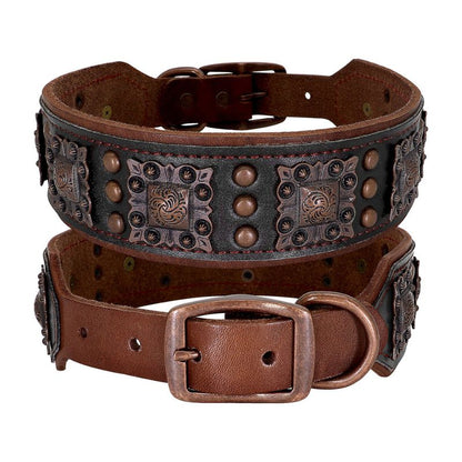 Collier Cuir Chien
