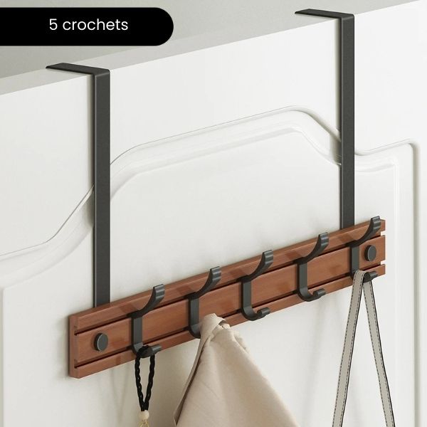 Porte manteau porte bois
