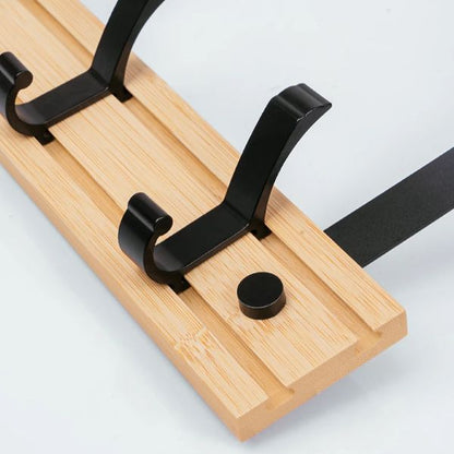 Porte manteau porte bois