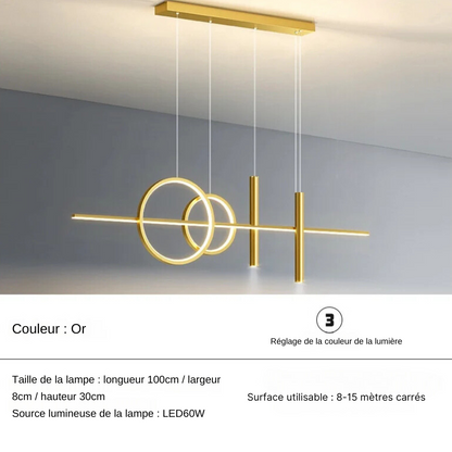 Lampe de Chevet Lustre Nordique de Luxe