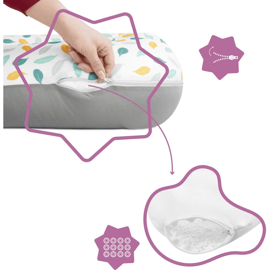 Coussin d'allaitement 2 en 1