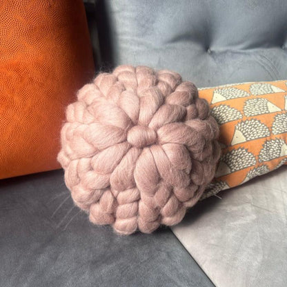 Coussin noeud laine
