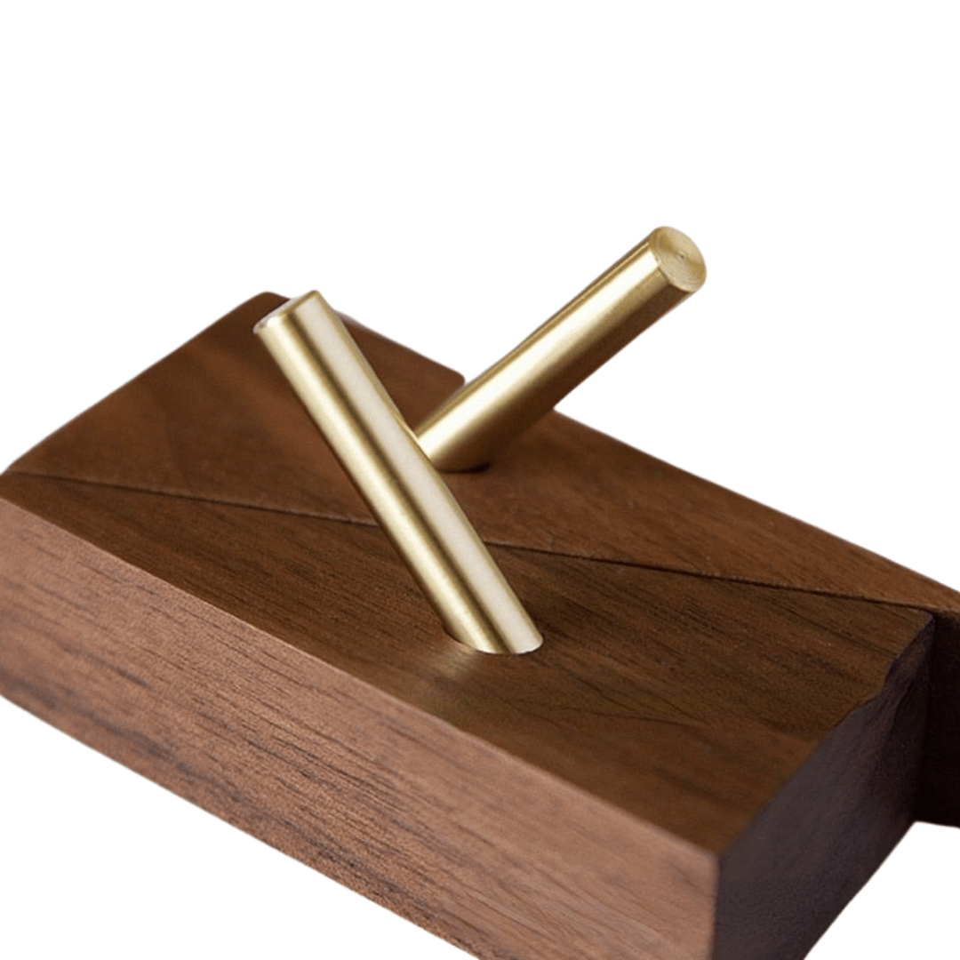 Patere porte manteau bois
