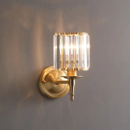 Applique Murale Vintage Luxe en Cristal – Élégance et Raffinement