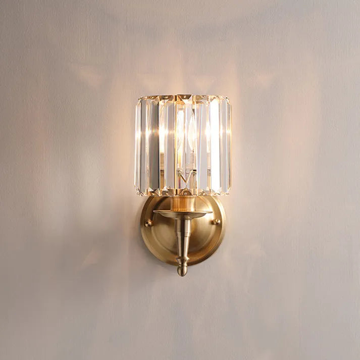 Applique Murale Vintage Luxe en Cristal – Élégance et Raffinement