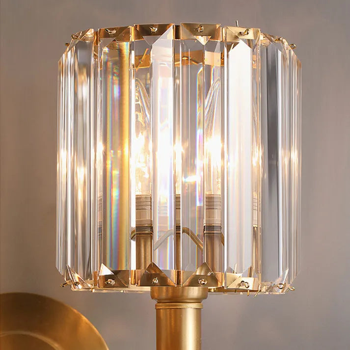 Applique Murale Vintage Luxe en Cristal – Élégance et Raffinement