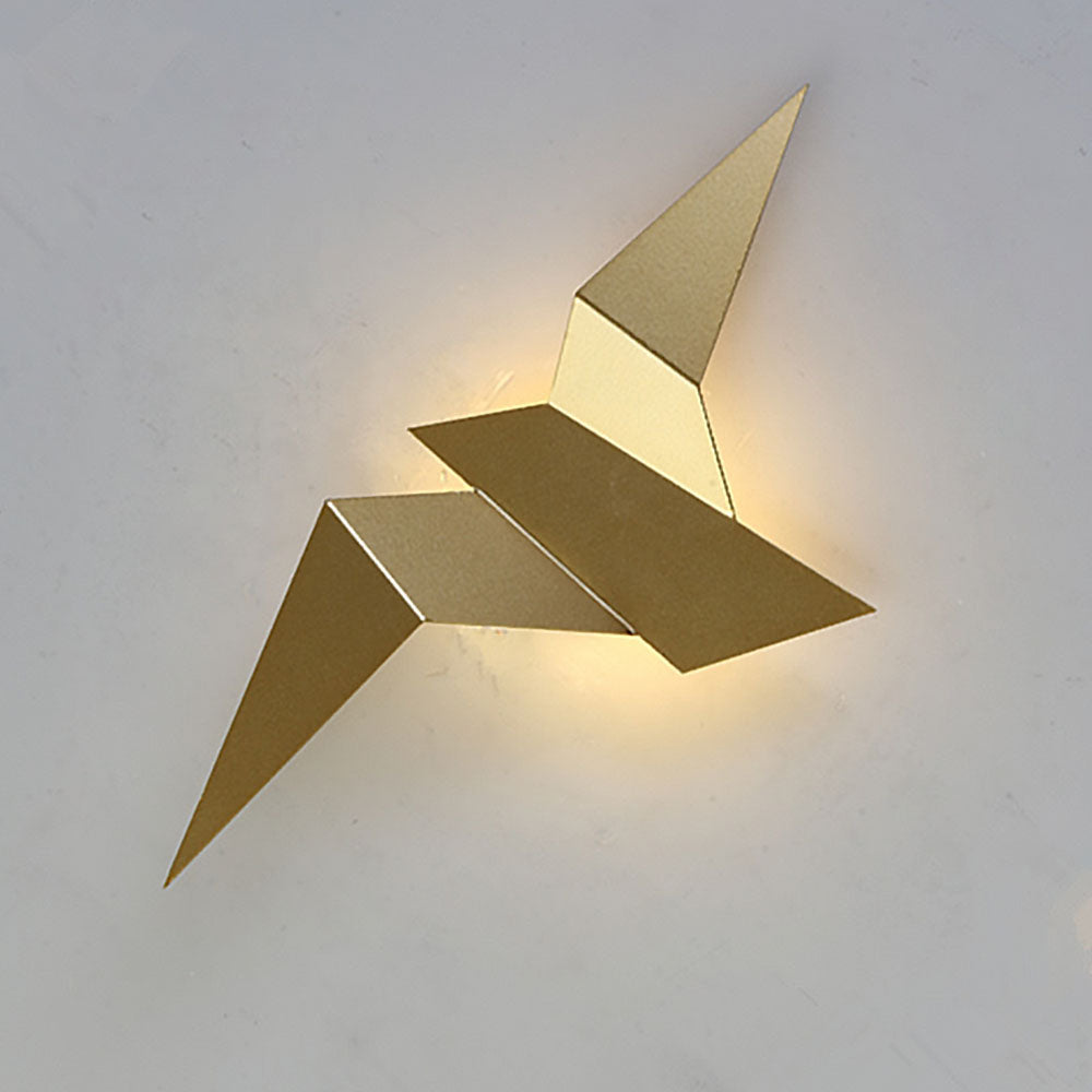 Applique Murale Créative Forme d'Oiseau – Lampe Artistique en Fer pour Décoration Intérieure