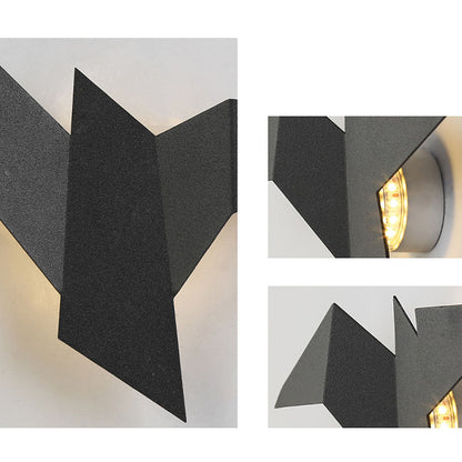 Applique Murale Créative Forme d'Oiseau – Lampe Artistique en Fer pour Décoration Intérieure