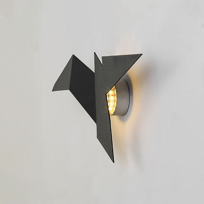 Applique Murale Créative Forme d'Oiseau – Lampe Artistique en Fer pour Décoration Intérieure