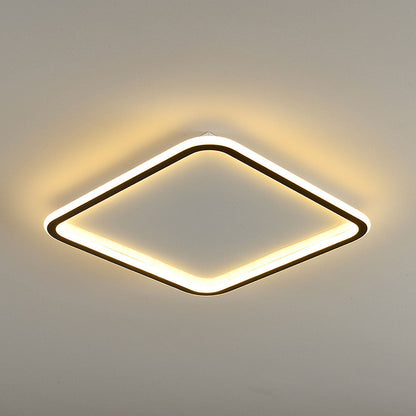 Plafonnier LED Géométrique Moderne - Design Élégant pour Chambre