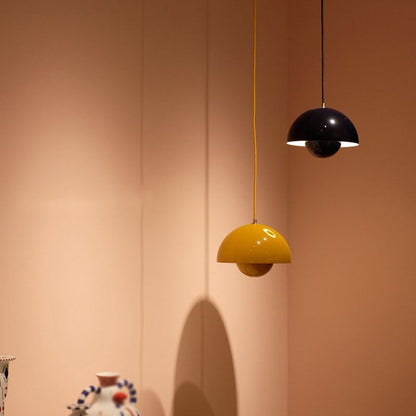 Suspension Auroraglo V2 - Lampe Moderne en Forme de Pot de Fleurs pour Chambre, Éclairage LED, Design Scandinave