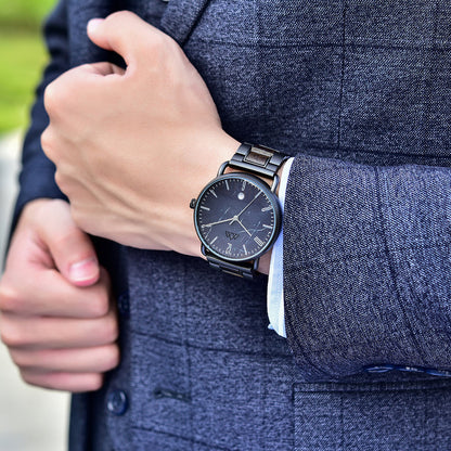Montre en Bois Homme Marbre - Targone Noir