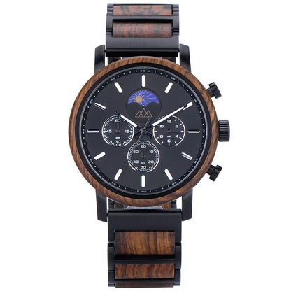 Montre Homme en Bois - Uluna Brown