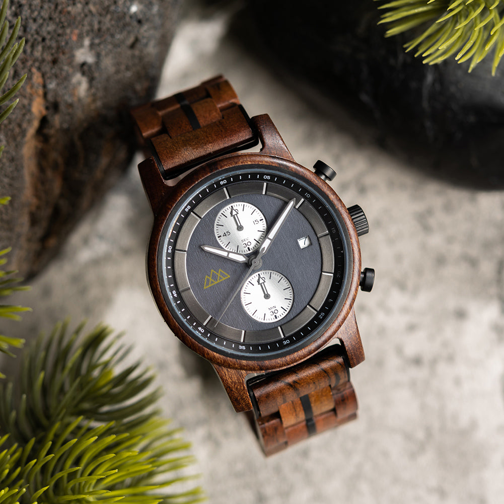Montre en bois Homme - Brooklyn Shadow