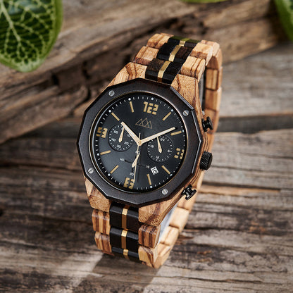 Montre Homme Bois - Puliar