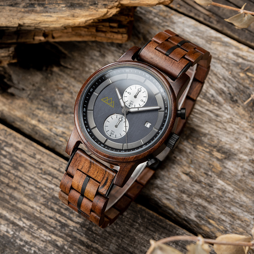 Montre en bois Homme - Brooklyn Shadow
