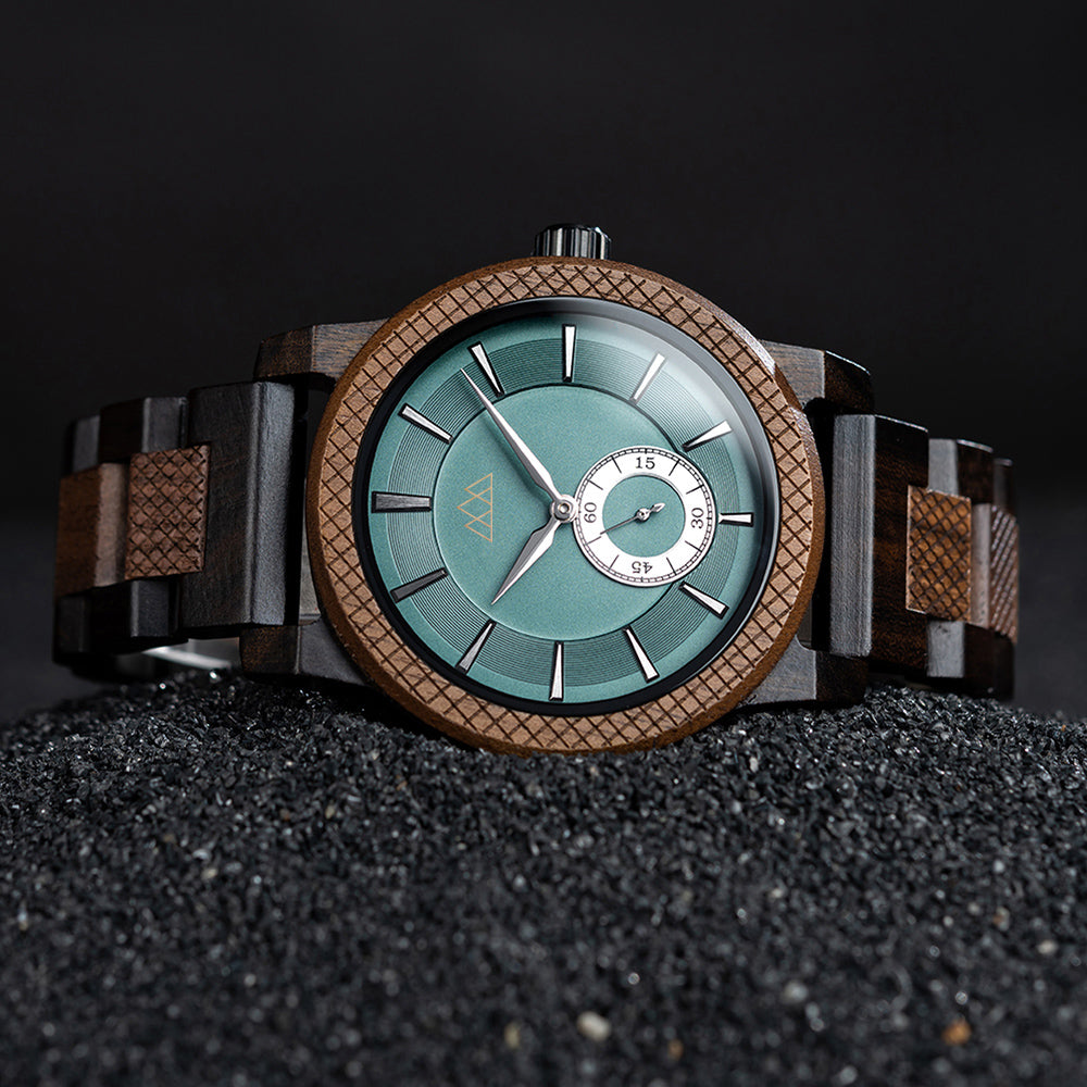 Montre Bois - Teriol Green