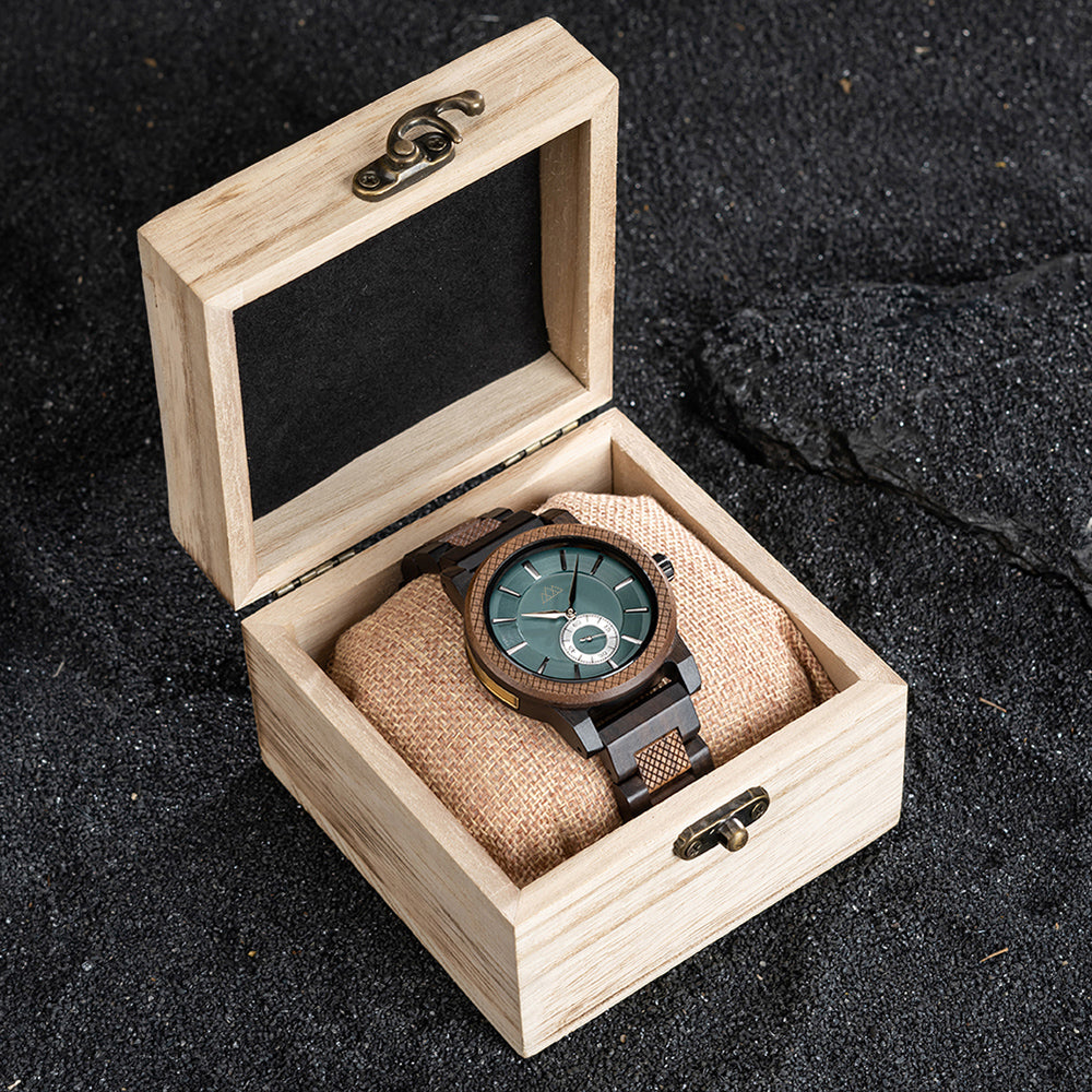 Montre Bois - Teriol Green