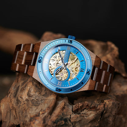 Montre Mécanique en Bois - Gareth