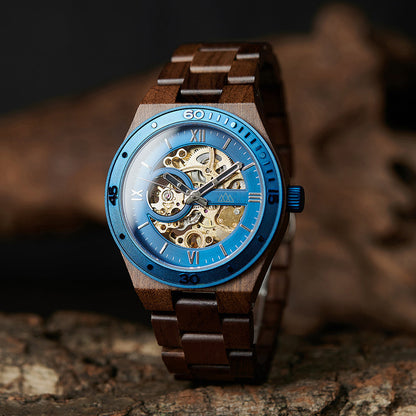 Montre Mécanique en Bois - Gareth