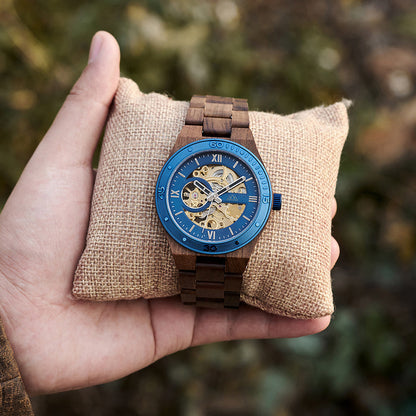 Montre Mécanique en Bois - Gareth